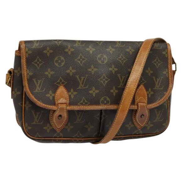 LOUIS VUITTON Monogram Gibeciere MM Shoulder Bag - Picture 1 of 15